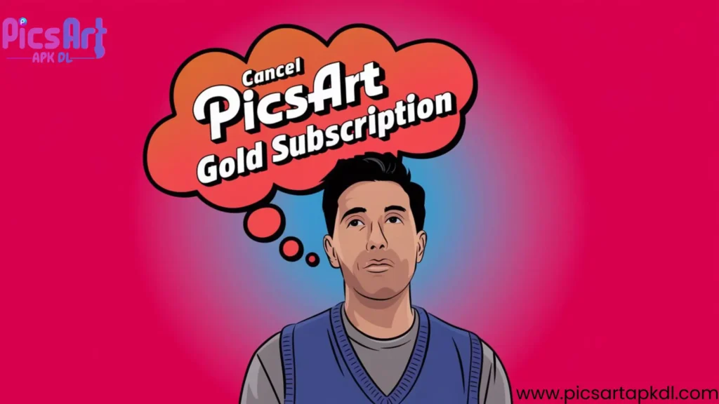 How to cancel Picsart Gold Subscription